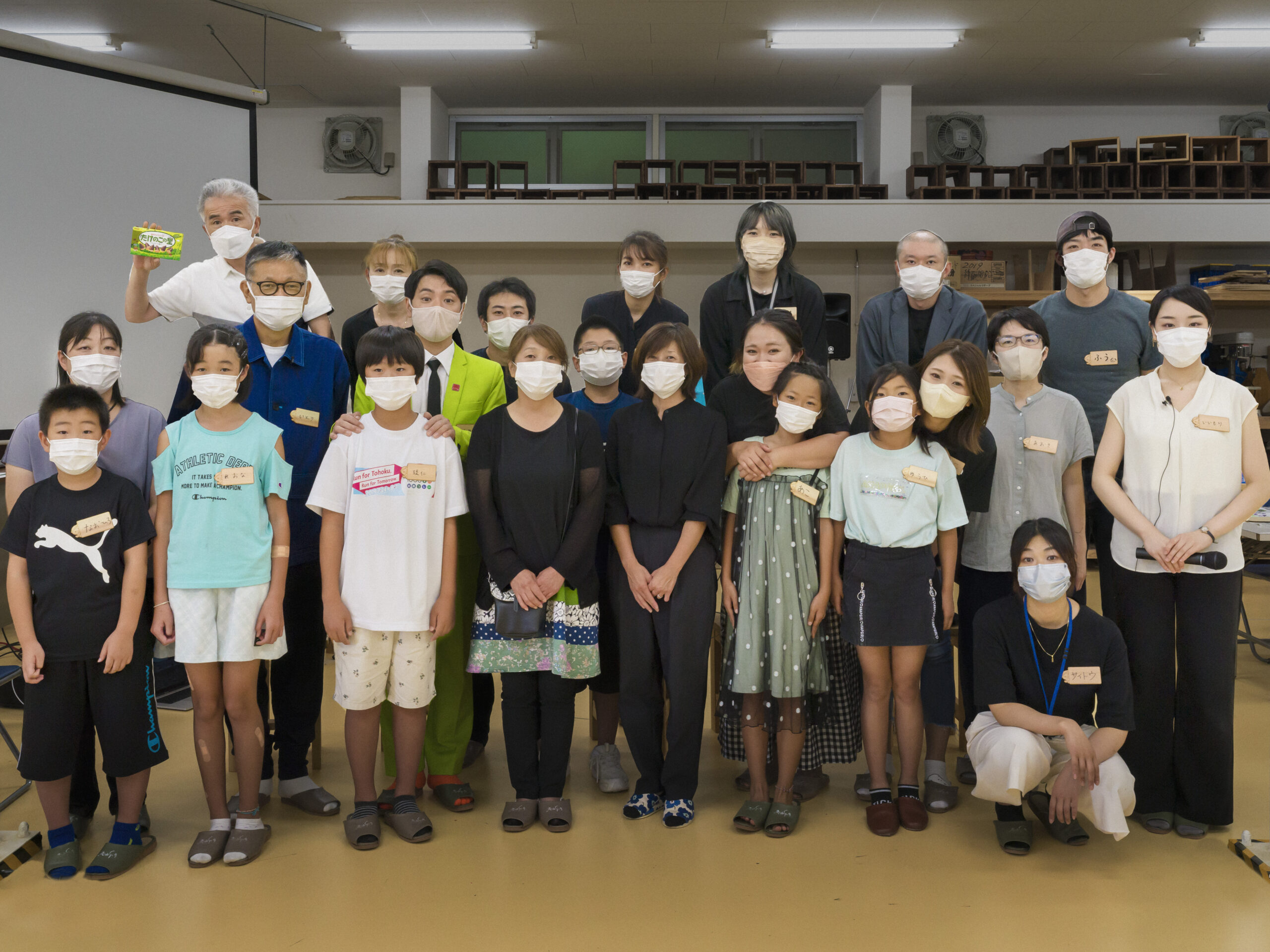 未来のジオラマづくりワークショップ-の第1回目を南三陸町YES工房にて開催
